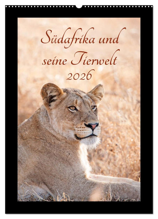 Südafrika und seine Tierwelt (CALVENDO Wandkalender 2026)