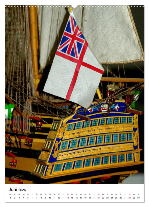 Modell Schiffe (CALVENDO Premium Wandkalender 2026)