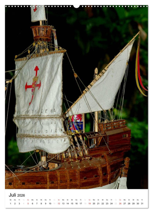 Modell Schiffe (CALVENDO Premium Wandkalender 2026)