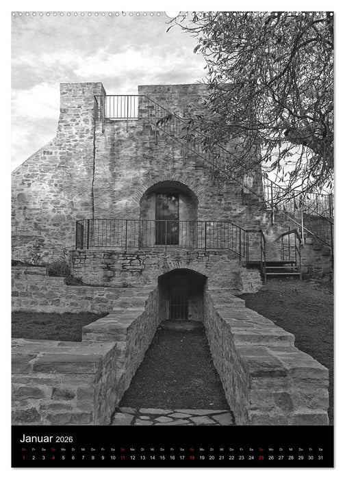 Mülheim an der Ruhr Edition Black & White 2026 (CALVENDO Premium Wandkalender 2026)