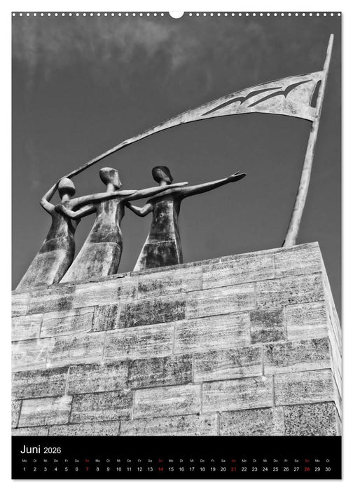 Mülheim an der Ruhr Edition Black & White 2026 (CALVENDO Premium Wandkalender 2026)