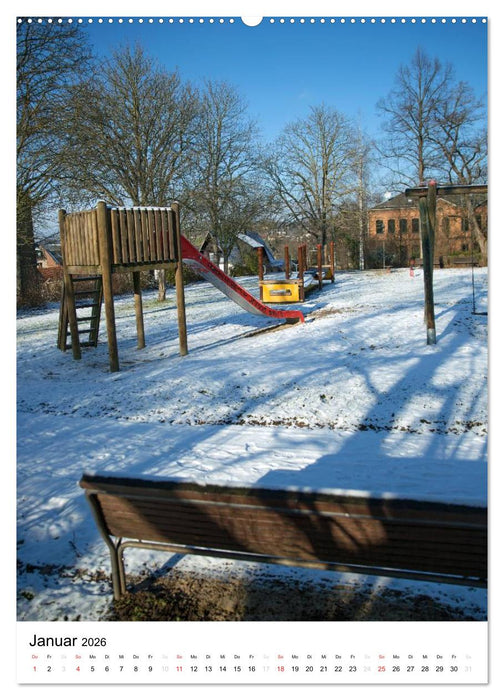 Pößneck - ein Stadtporträt (CALVENDO Premium Wandkalender 2026)