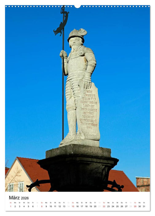 Pößneck - ein Stadtporträt (CALVENDO Premium Wandkalender 2026)