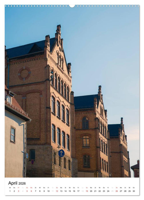 Pößneck - ein Stadtporträt (CALVENDO Premium Wandkalender 2026)