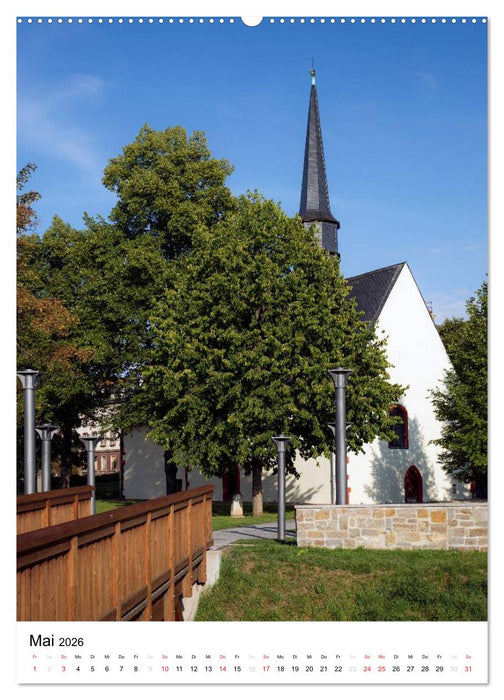 Pößneck - ein Stadtporträt (CALVENDO Premium Wandkalender 2026)
