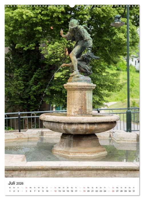 Pößneck - ein Stadtporträt (CALVENDO Premium Wandkalender 2026)