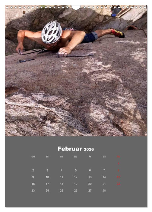 Erlebnis Outdoor Klettern (CALVENDO Wandkalender 2026)