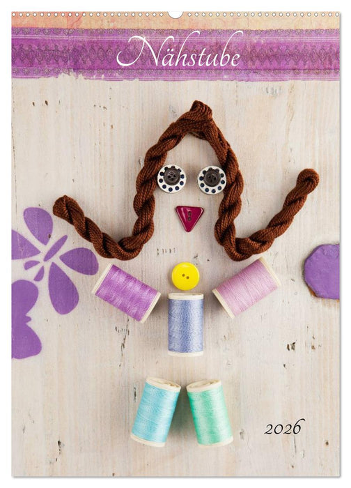 Nähstube (CALVENDO Wandkalender 2026)