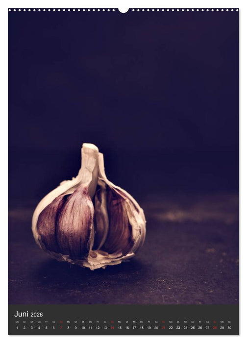 Stimmungsvoll inszeniert Küchenstillleben (CALVENDO Premium Wandkalender 2026)