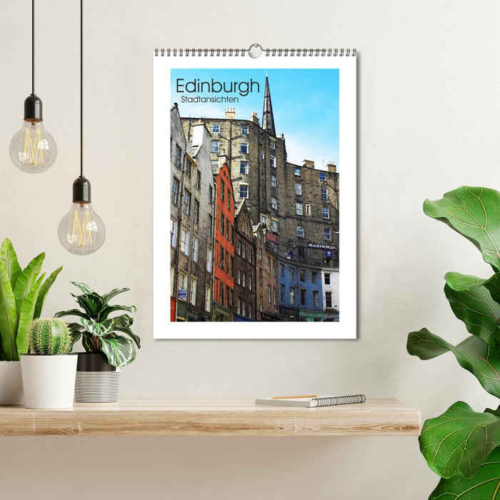 Edinburgh - Stadtansichten (CALVENDO Wandkalender 2026)