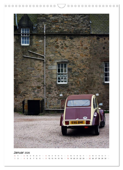 Edinburgh - Stadtansichten (CALVENDO Wandkalender 2026)