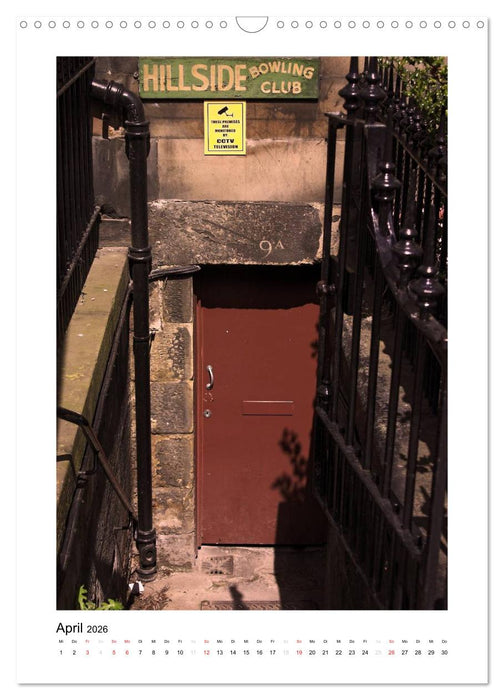 Edinburgh - Stadtansichten (CALVENDO Wandkalender 2026)