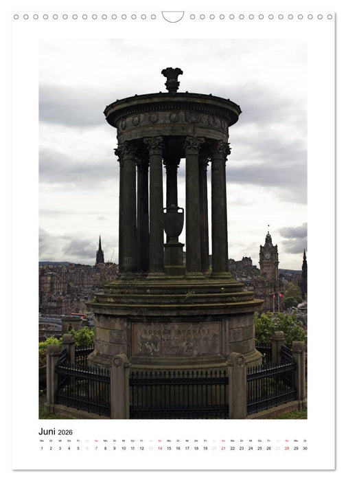 Edinburgh - Stadtansichten (CALVENDO Wandkalender 2026)