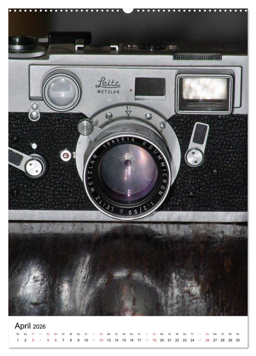 Kameras zum liebhaben (CALVENDO Wandkalender 2026)