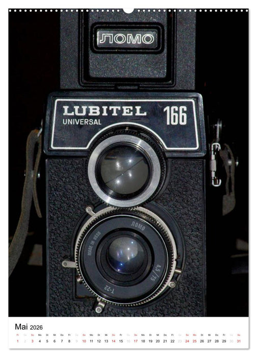 Kameras zum liebhaben (CALVENDO Wandkalender 2026)