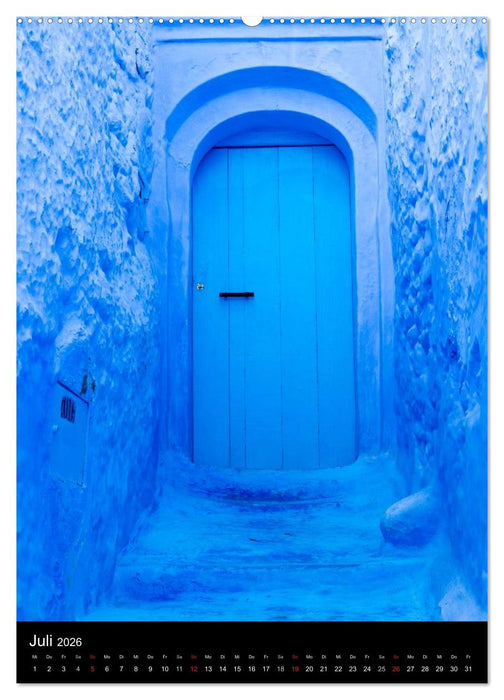 Marokkos Türen (CALVENDO Premium Wandkalender 2026)