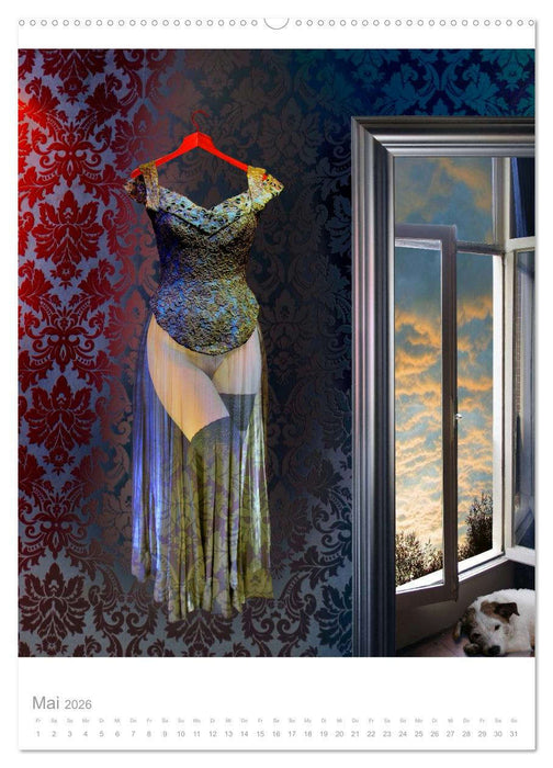 Kissing My Soul. Ein erotischer Kalender der anderen Art (CALVENDO Wandkalender 2026)