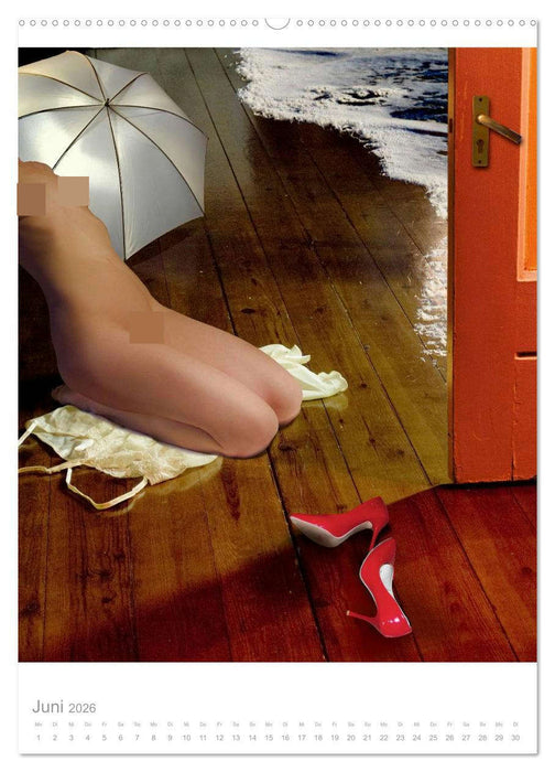 Kissing My Soul. Ein erotischer Kalender der anderen Art (CALVENDO Wandkalender 2026)