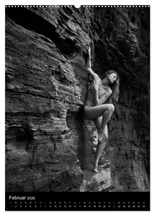 simbiosa ... Landschaftsaktfotografie (CALVENDO Premium Wandkalender 2026)