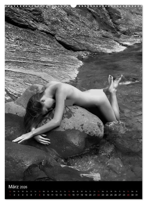 simbiosa ... Landschaftsaktfotografie (CALVENDO Premium Wandkalender 2026)