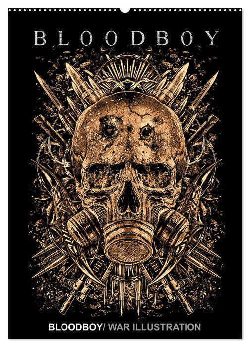 BLOODBOY/WAR ILLUSTRATION (CALVENDO Wandkalender 2026)