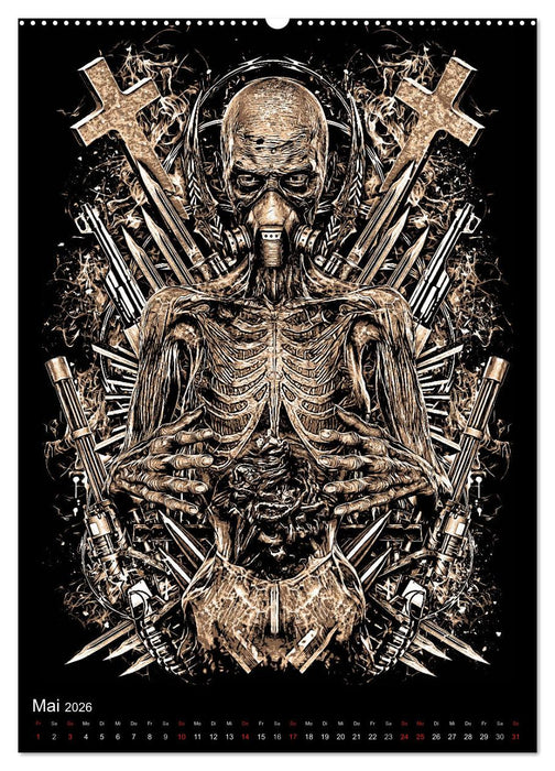 BLOODBOY/WAR ILLUSTRATION (CALVENDO Wandkalender 2026)