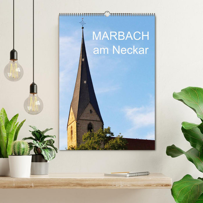 Marbach am Neckar (CALVENDO Wandkalender 2026)