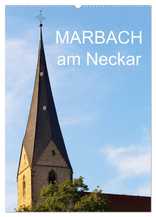 Marbach am Neckar (CALVENDO Wandkalender 2026)