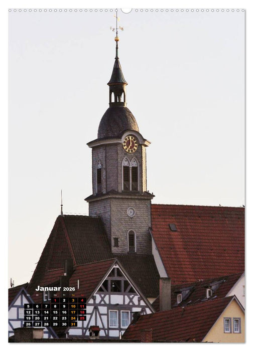 Marbach am Neckar (CALVENDO Wandkalender 2026)