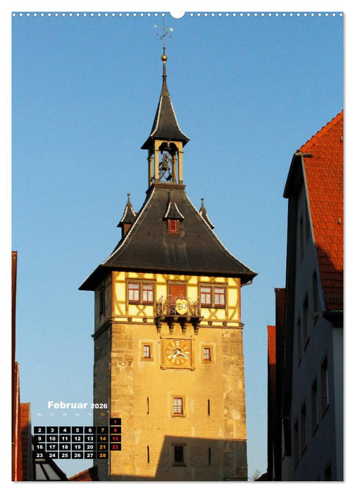Marbach am Neckar (CALVENDO Wandkalender 2026)