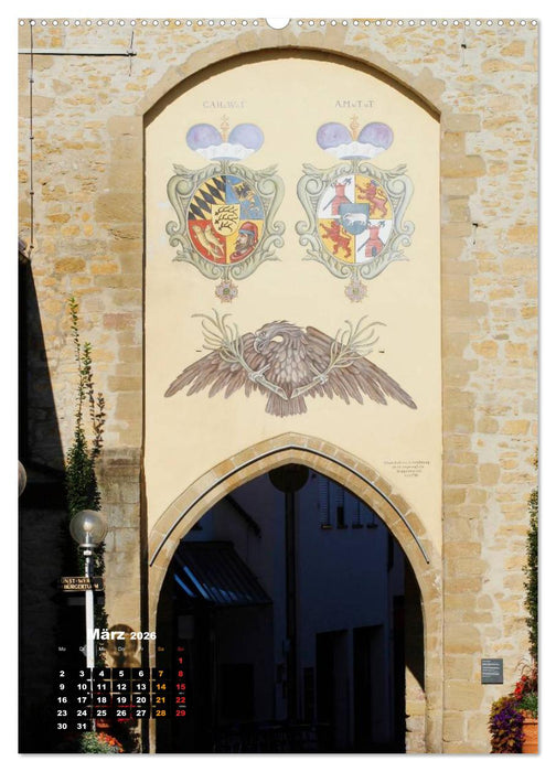 Marbach am Neckar (CALVENDO Wandkalender 2026)