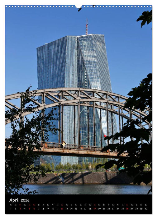 Frankfurt Highlights (CALVENDO Premium Wandkalender 2026)