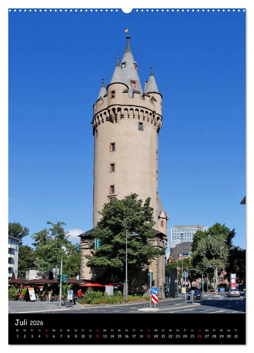 Frankfurt Highlights (CALVENDO Premium Wandkalender 2026)