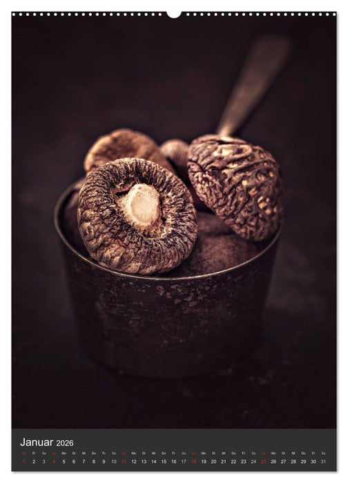 Stimmungsvoll inszeniert Küchenstillleben (CALVENDO Wandkalender 2026)