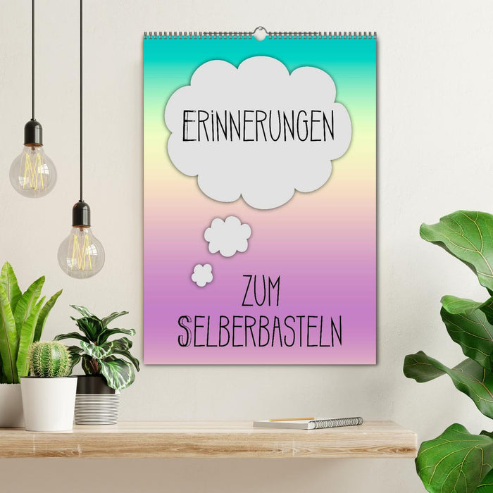 ERINNERUNGEN Zum Selberbasteln (CALVENDO Wandkalender 2026)