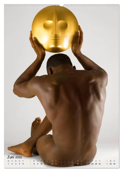Masquerade - Männliche Aktfotografie (CALVENDO Premium Wandkalender 2026)