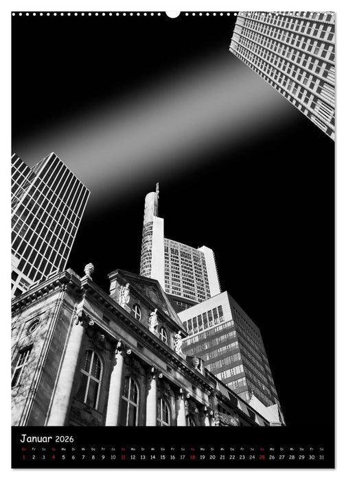 Frankfurt am Main - Classic und Modern (CALVENDO Premium Wandkalender 2026)