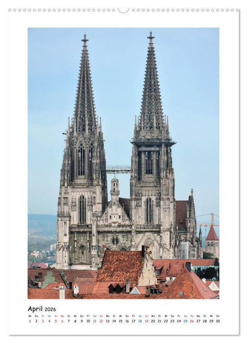 Regensburg - Ansichtssache (CALVENDO Premium Wandkalender 2026)