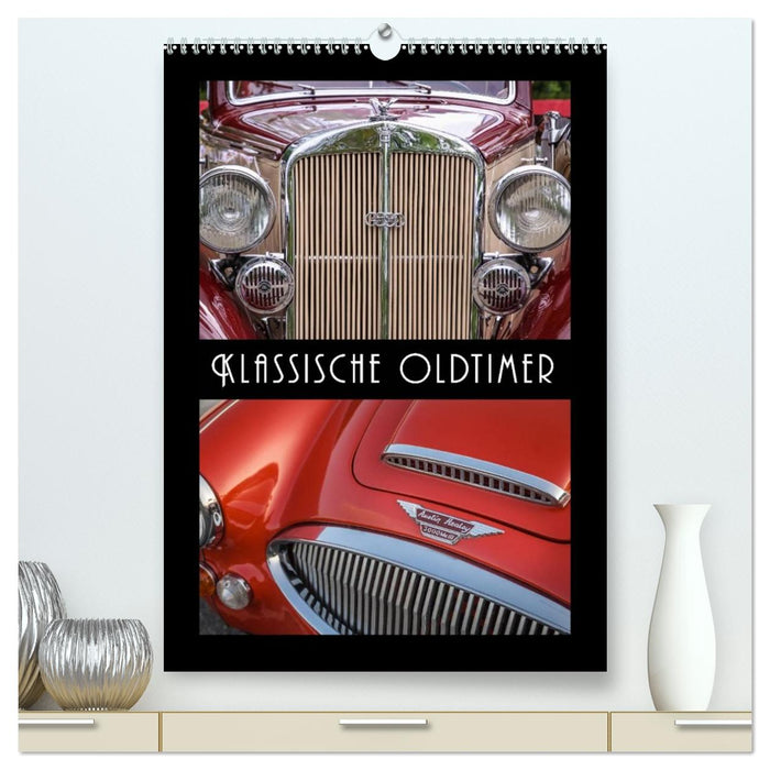 Klassische Oldtimer (CALVENDO Premium Wandkalender 2026)