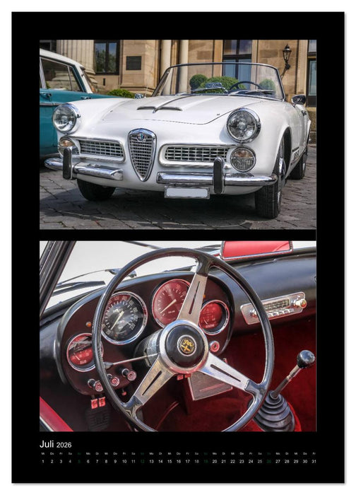 Klassische Oldtimer (CALVENDO Premium Wandkalender 2026)