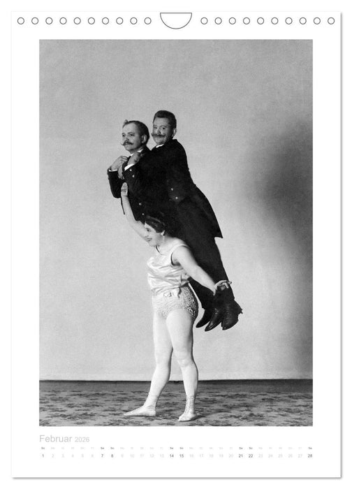 Zirkuszauber der Akrobaten (CALVENDO Wandkalender 2026)