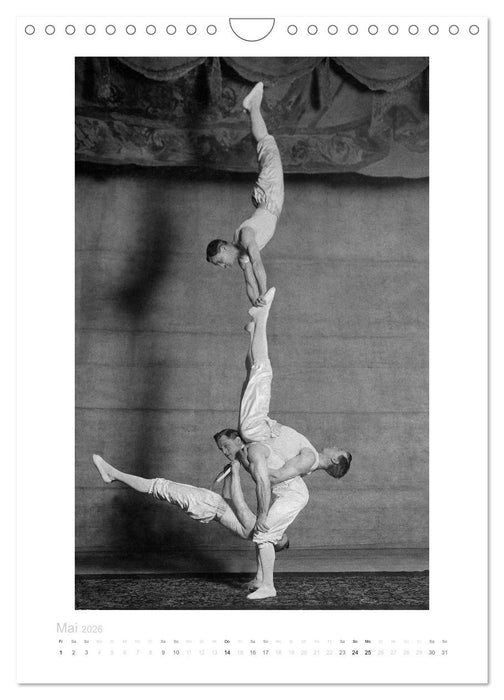 Zirkuszauber der Akrobaten (CALVENDO Wandkalender 2026)