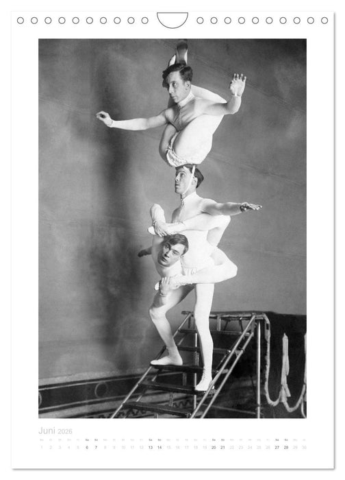 Zirkuszauber der Akrobaten (CALVENDO Wandkalender 2026)