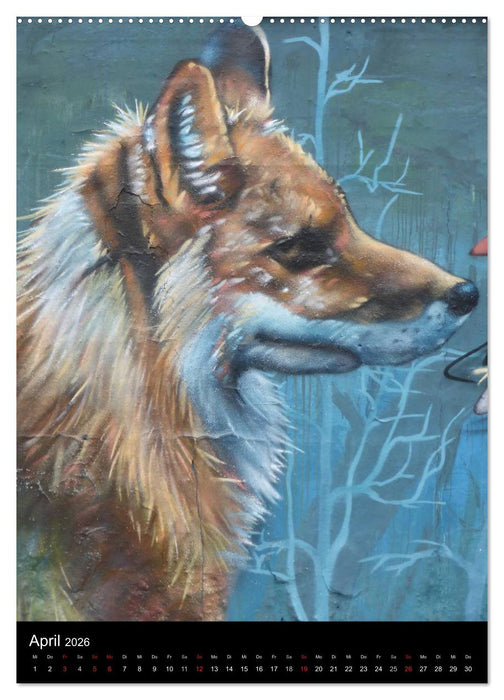 KA- GRAFFITI (CALVENDO Premium Wandkalender 2026)