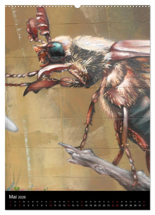 KA- GRAFFITI (CALVENDO Premium Wandkalender 2026)