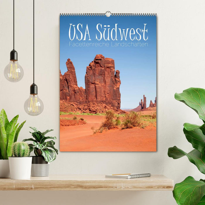 USA Südwest Facettenreiche Landschaften (CALVENDO Wandkalender 2026)