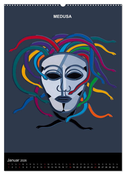 MYTHOS und LEGENDE (CALVENDO Premium Wandkalender 2026)