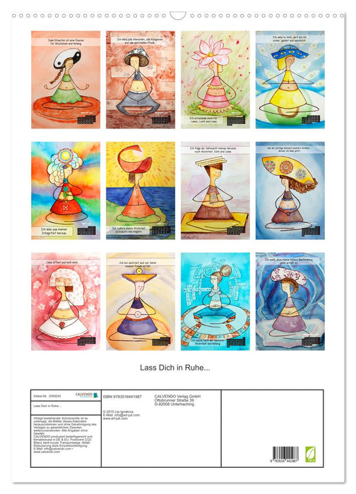 Lass Dich in Ruhe... (CALVENDO Wandkalender 2026)