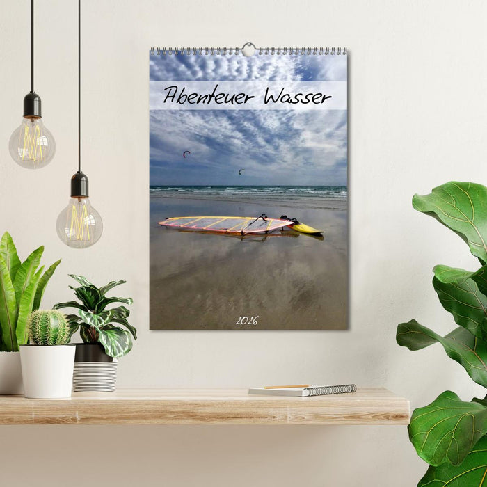 Abenteuer Wasser (CALVENDO Wandkalender 2026)