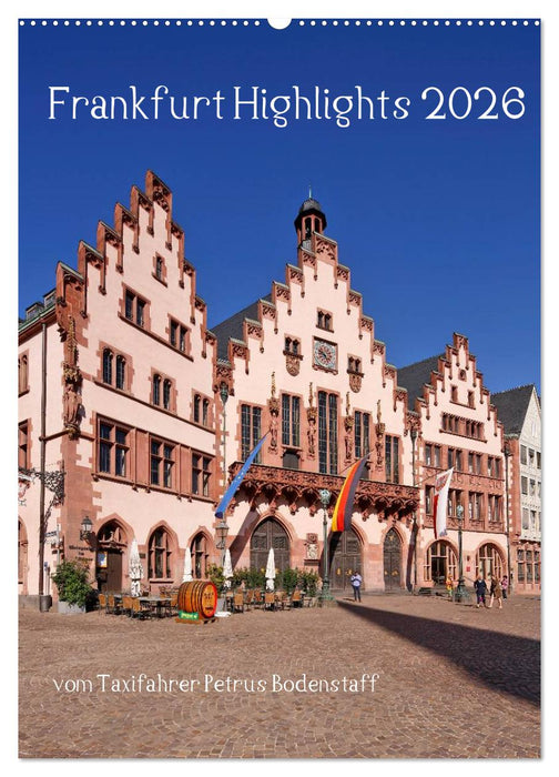 Frankfurt Highlights (CALVENDO Wandkalender 2026)